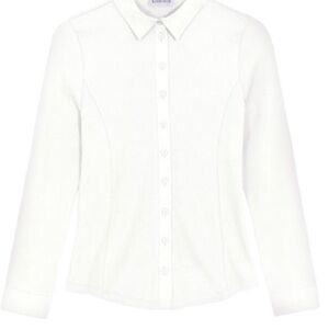 Kettlewell button down off white collared shirt